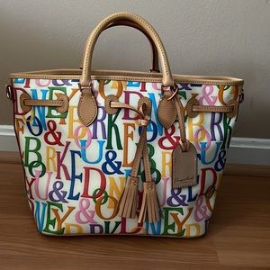Rooney and Bourke Retro Graffiti Tote